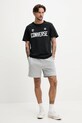 Converse pamut póló 10027363.A01 fekete SS25