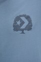 Хлопковая футболка Converse 10027666.A01 голубой