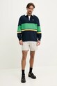 Хлопковая футболка Converse 10027666.A02 белый SS25