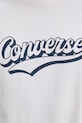 Хлопковая футболка Converse 10027994.A02 белый