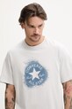 Îmbrăcăminte Converse tricou din bumbac 10027998.A01 gri