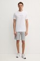 Bavlnené tričko Tommy Hilfiger UM0UM03525 biela SS25