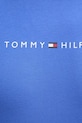 Хлопковая футболка Tommy Hilfiger фиолетовой UM0UM03525