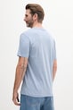 Хлопковая футболка Tommy Hilfiger UM0UM03525 голубой SS25