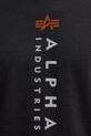 Хлопковая футболка Alpha Industries R Print T 136509 чёрный