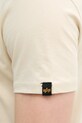 Alpha Industries t-shirt bawełniany Alpha Hawaii T 156525 beżowy