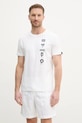 Alpha Industries tricou din bumbac Freedom T print alb 156539