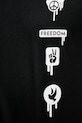 Bavlnené tričko Alpha Industries Freedom T čierna 156539