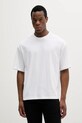 Odzież Alpha Industries t-shirt bawełniany Aloha Flower T BP 156523 biały