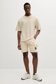 Хлопковая футболка Alpha Industries Aloha Flower T BP 156523 бежевый SS25