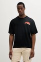 Odzież Alpha Industries t-shirt bawełniany Hawaii Aloha T BP 156535 czarny