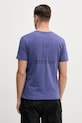 Oblečenie Bavlnené tričko Alpha Industries Coach T BE 156538 fialová
