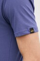 Alpha Industries t-shirt bawełniany Coach T BE 156538 fioletowy