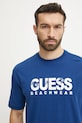 Îmbrăcăminte Guess tricou din bumbac F5GI11.I3Z14 albastru