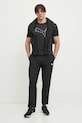 Puma tricou de antrenament Tad Essential Heather 525907 negru SS25