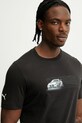 Puma t-shirt bawełniany BMW MMS CAR czarny 630624