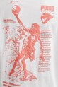Puma tricou din bumbac The First Buckets 630666 alb