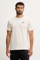 Puma t-shirt bawełniany regular beżowy 684717