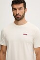 Puma t-shirt bawełniany beżowy 684717