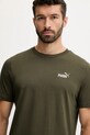Puma t-shirt bawełniany zielony 684717
