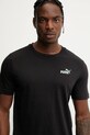 Ρούχα Βαμβακερό μπλουζάκι Puma 684717 μαύρο