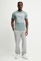 Puma t-shirt bawełniany 684825 zielony SS25