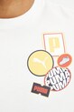 Puma t-shirt bawełniany GRAPHICS Icon 684829 biały