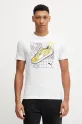 Puma tricou din bumbac GRAPHICS Sneaker print alb 684830