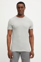 Одежда Хлопковая футболка lounge Calvin Klein Underwear 3 шт LV00NB4051 серый