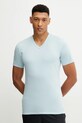 Îmbrăcăminte Calvin Klein Underwear tricou 3-pack LV00NB4186 albastru