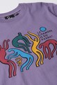 by Parra tricou din bumbac La chambre nuit 53105 violet SS25