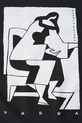 Odzież by Parra t-shirt bawełniany The confession 53311 czarny