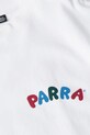 Odzież by Parra t-shirt bawełniany This damn chair 53315 biały