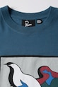 by Parra t-shirt Look at it 53300. niebieski SS25