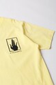 Odzież by Parra t-shirt bawełniany Yoga discounts 53406 żółty