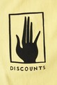by Parra t-shirt bawełniany Yoga discounts żółty 53406