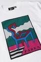 by Parra t-shirt bawełniany Smoke chair 53500. biały SS25