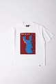 by Parra t-shirt in cotone Vertical horse girocollo bianco 53506.