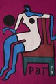 by Parra t-shirt bawełniany Chair baller 53515. różowy