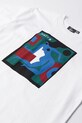 Odzież by Parra t-shirt bawełniany Room fever 53510. biały