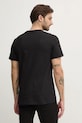 Oblečenie Bavlnené tričko Calvin Klein Jeans J30J327474 čierna