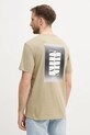 Calvin Klein Jeans tricou din bumbac J30J327478 verde SS25