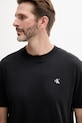 Odjeća Pamučna majica Calvin Klein Jeans J30J327523 crna