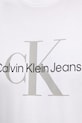 Bavlněné tričko Calvin Klein Jeans bílá LV040EM286