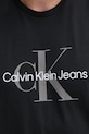 Bavlněné tričko Calvin Klein Jeans LV040EM286 černá