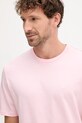 Ρούχα Βαμβακερό μπλουζάκι Calvin Klein Jeans LV040HM265 ροζ