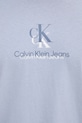 Bavlněné tričko Calvin Klein Jeans J30J327469 modrá