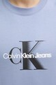 Calvin Klein Jeans t-shirt bawełniany J30J327471 niebieski