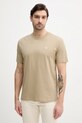 Odzież Calvin Klein Jeans t-shirt bawełniany J30J327473 beżowy