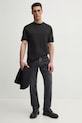 Calvin Klein Jeans t-shirt bawełniany J30J327237 czarny SS25